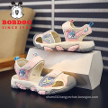 Wholesale children closed toe sandals  for women and ladies little princess flat ninos girls school shoes kids designer sandals